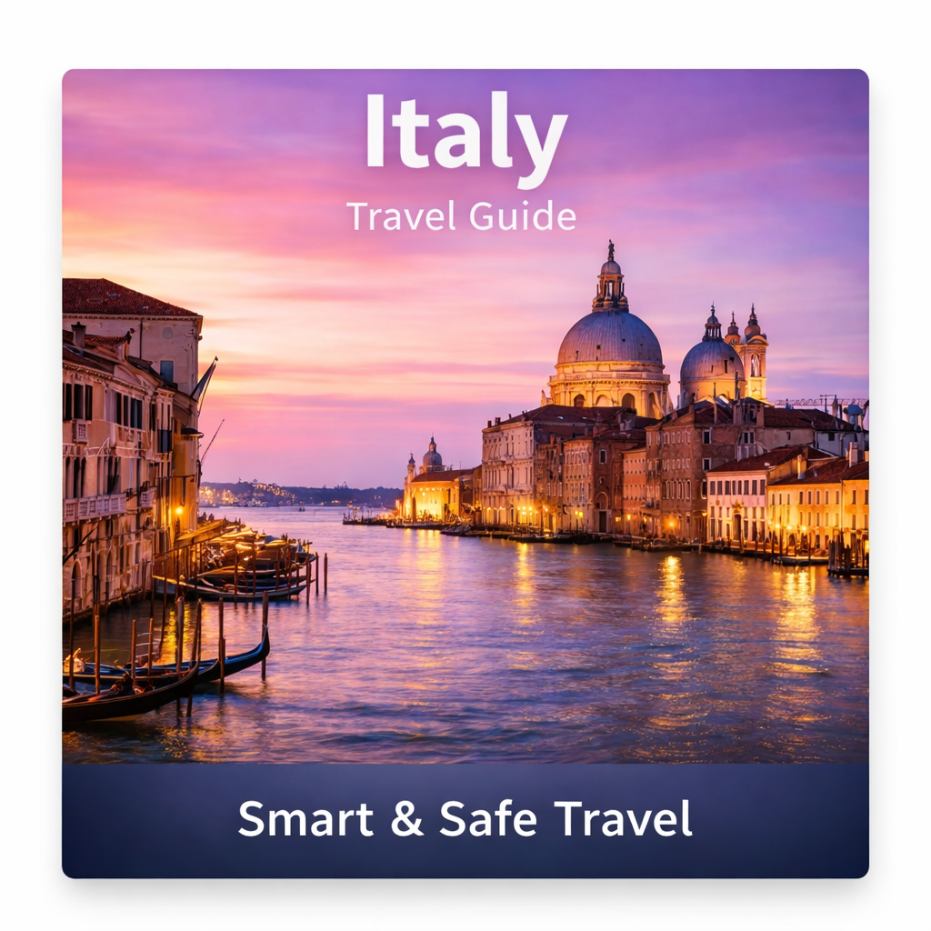 🇮🇹 Italy Travel Guide – Smart & Safe Travel