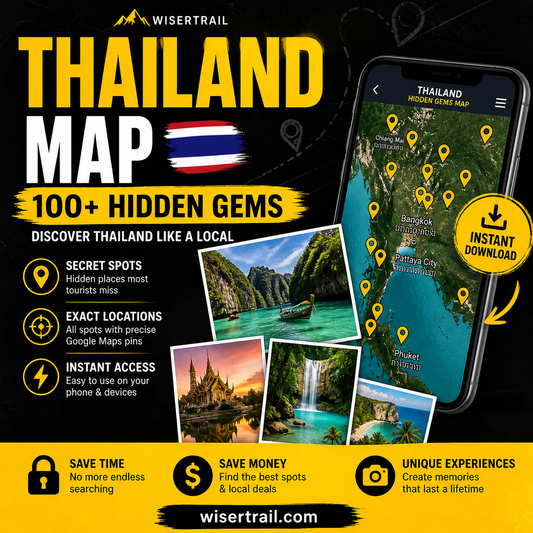 👉 Thailand Hidden Gems Map 🇹🇭 – 100+ Secret Locations