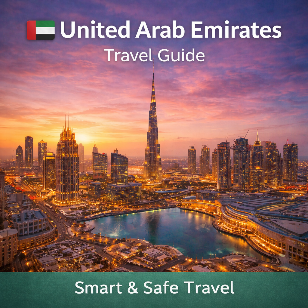🇦🇪 United Arab Emirates Travel Guide – Smart & Safe Travel